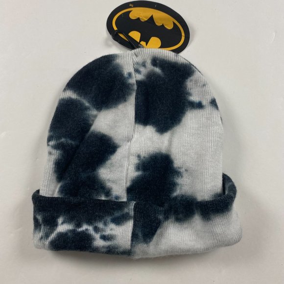 NEW Batman Winter Beanie Hat Cap DC Comics Ski Pom Pom Adult Men's Women's - Picture 2 of 7